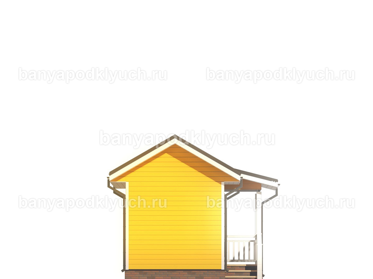 Каркасная баня 6x3 м Каркасная баня 6x3 м